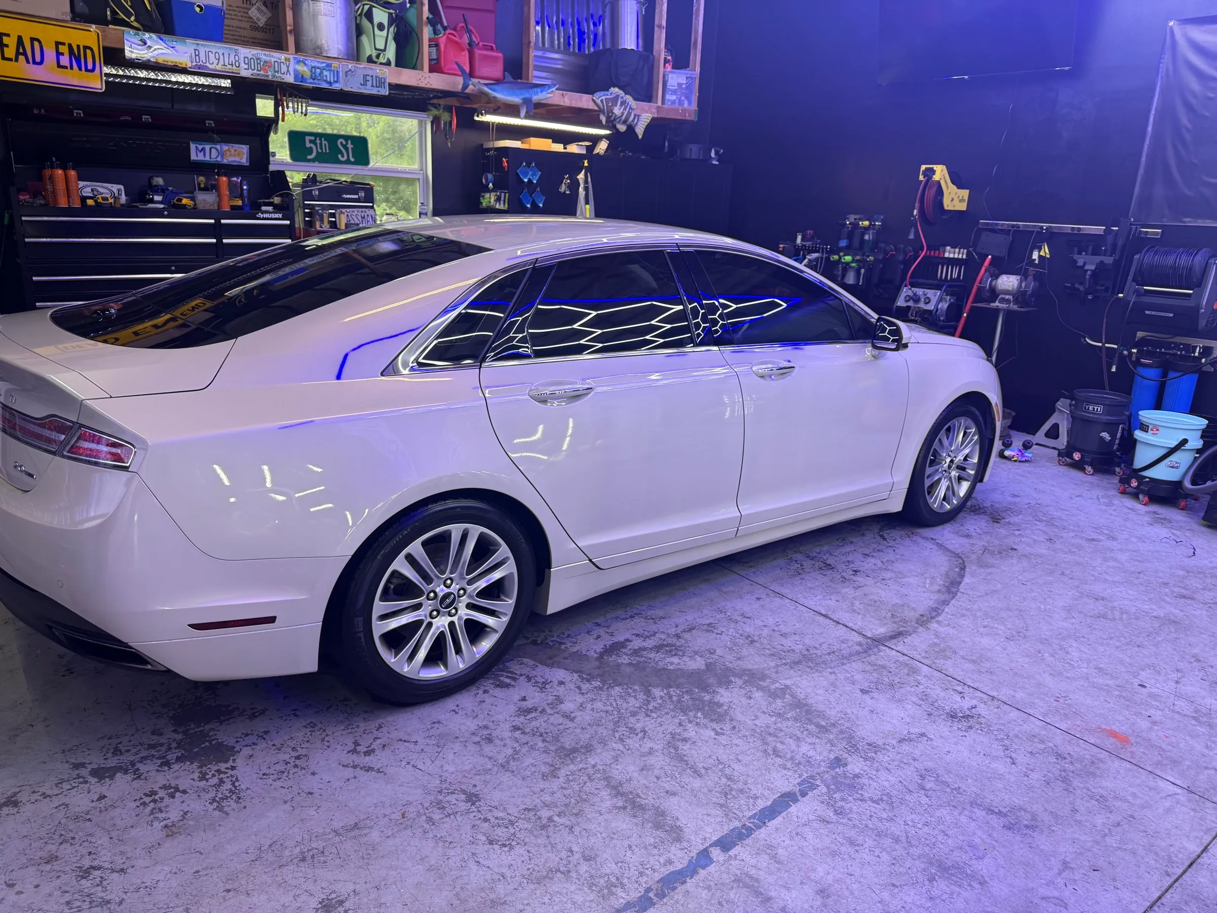 lincoln mkz detailed at Duncan Elite Detailing, Naples FL