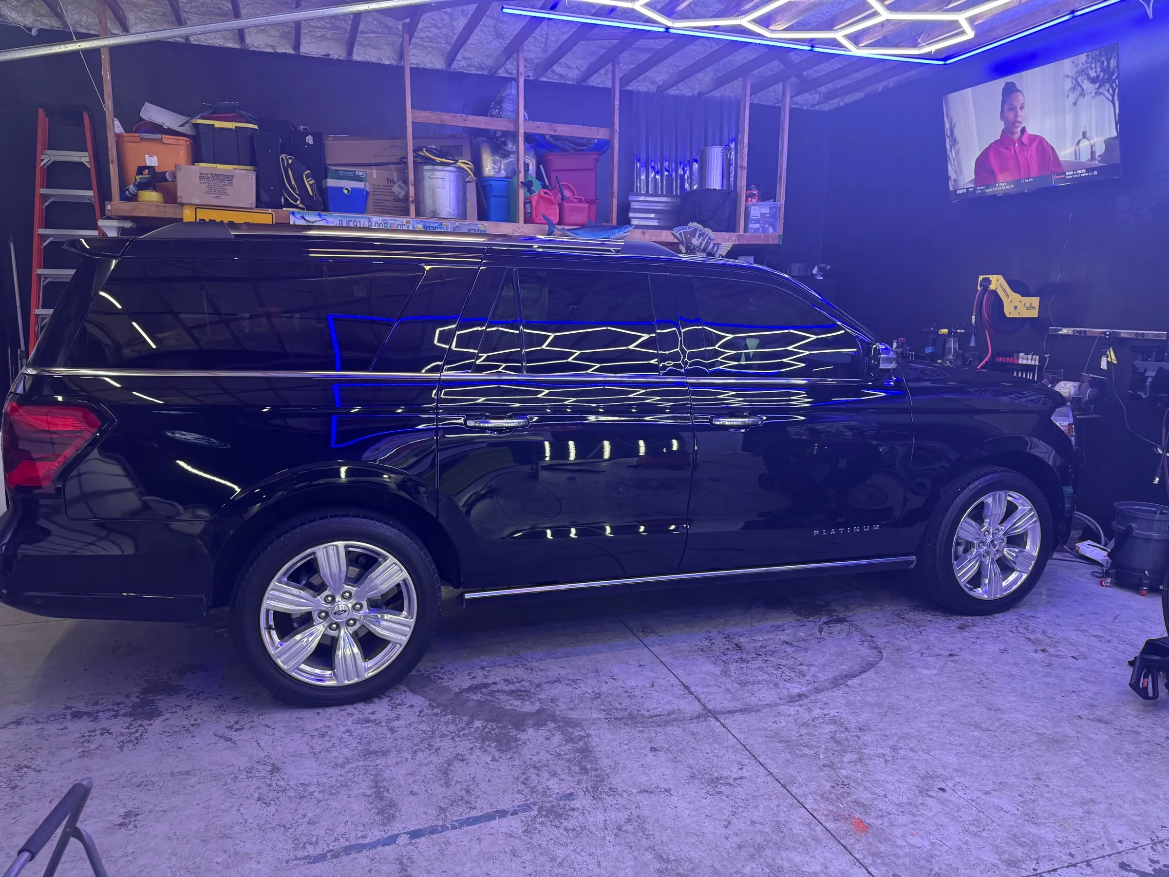ford expedition platinum detailed at Duncan Elite Detailing, Naples FL